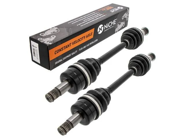 NICHE High Strength Front Left Right CV Axle Drive Shaft for 2007-2008 Yamaha Grizzly 700 2 Pack