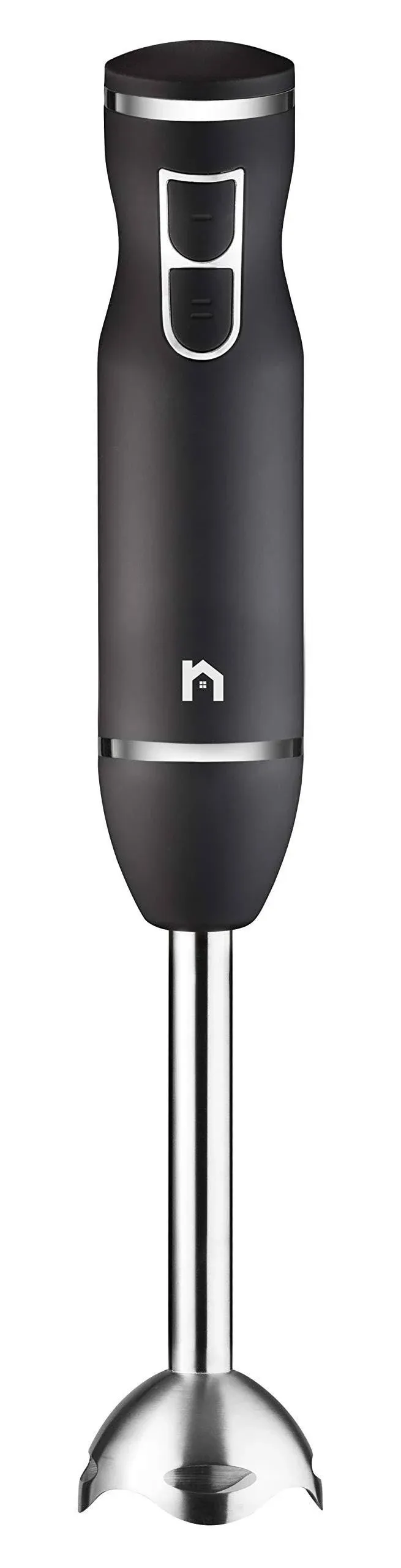 New House Kitchen Immersion Hand Blender 2 Speed Stick Mixer with Stainless Steel Shaft & Blade 300 Watts Easily Food Mixes Sauces Purees Soups