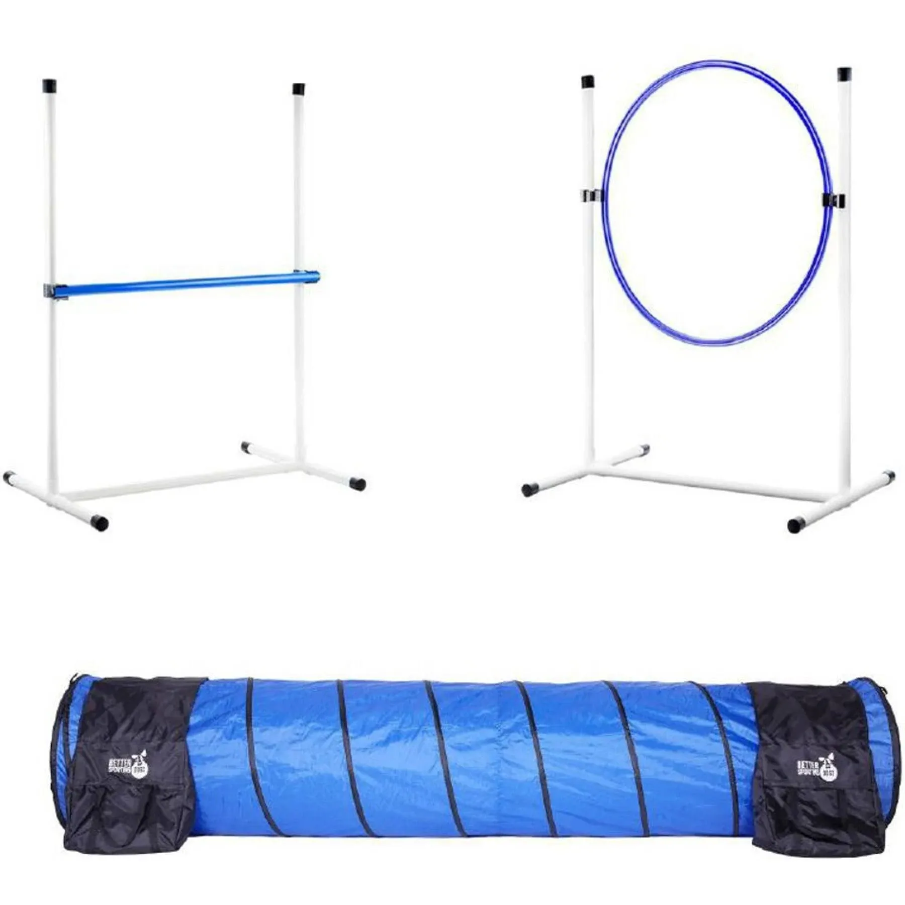 Better Sporting Dogs 3 Piece Essential Dog Agility Equipment Set