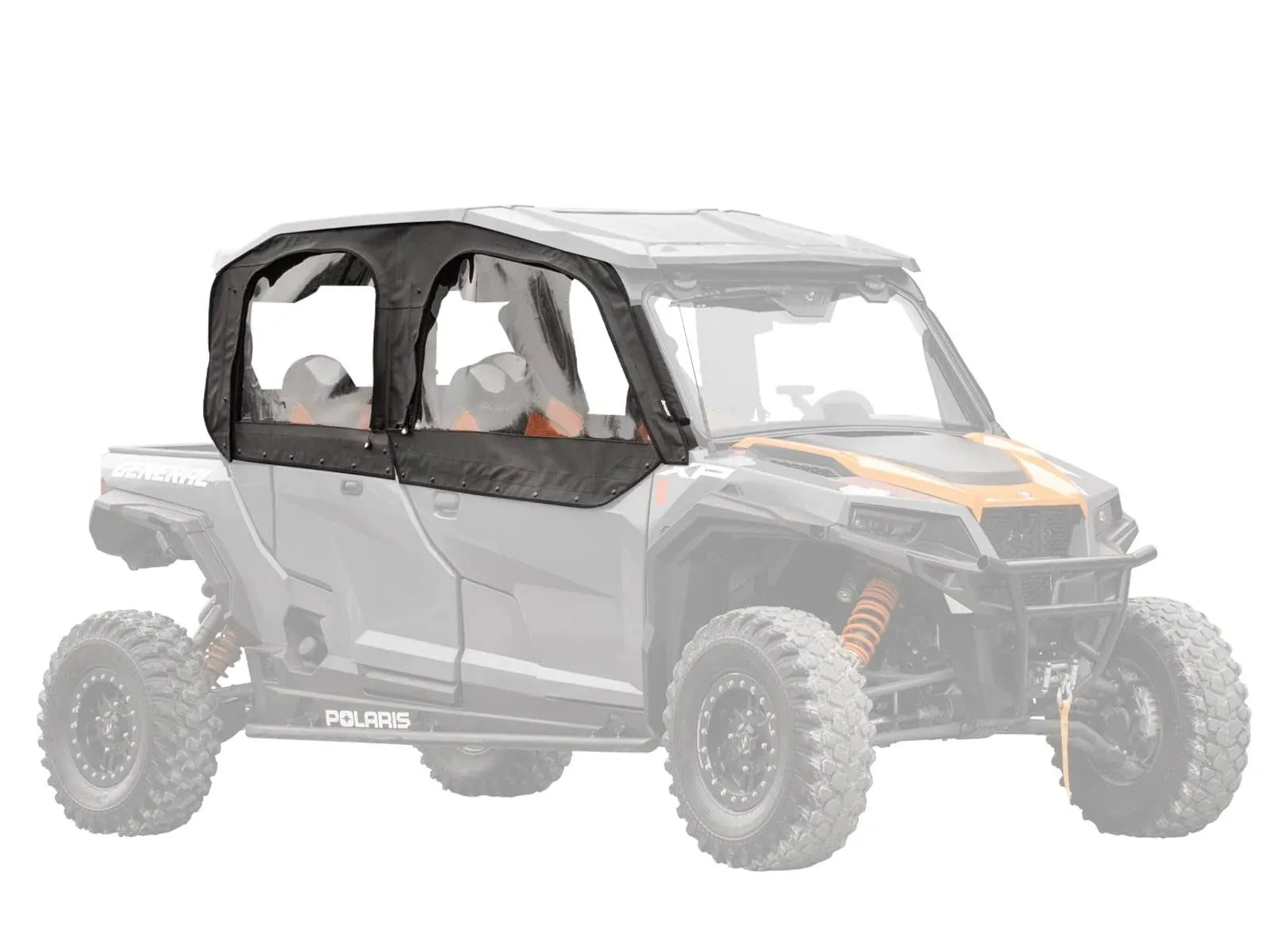 SuperATV Polaris General 1000 Primal Soft Cab Enclosure Upper Door