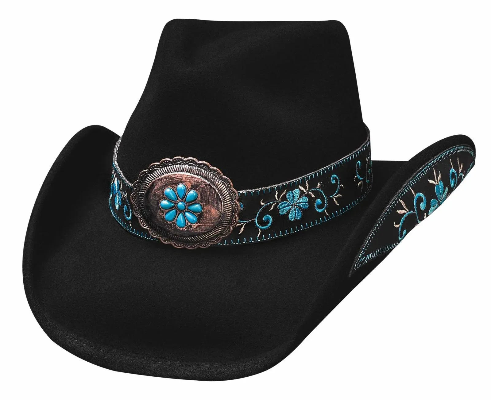 Bullhide All for Good Womens Shapeable Wool Felt Cowgirl Hat