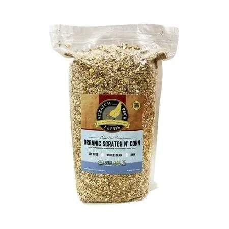 Scratch and Peck Feeds Organic Chicken Scratch N Corn, 10 lbs