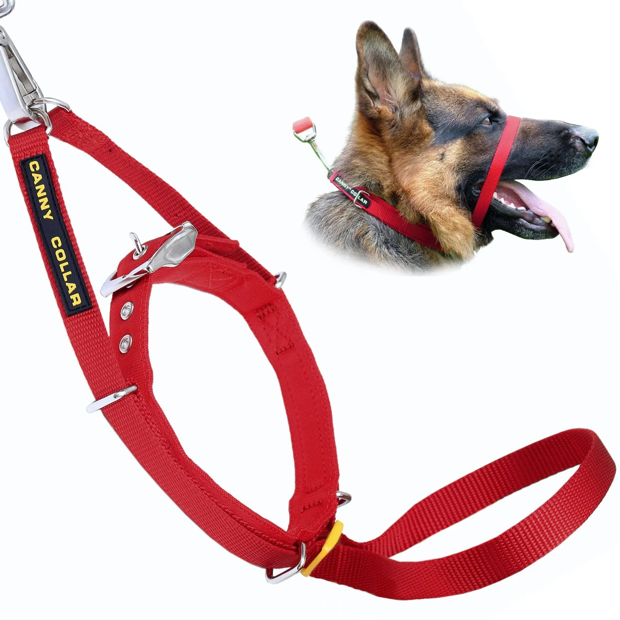 Canny Collar No Pull Dog Head Collar, Lead Training Head Harness, Dog Collar That ...