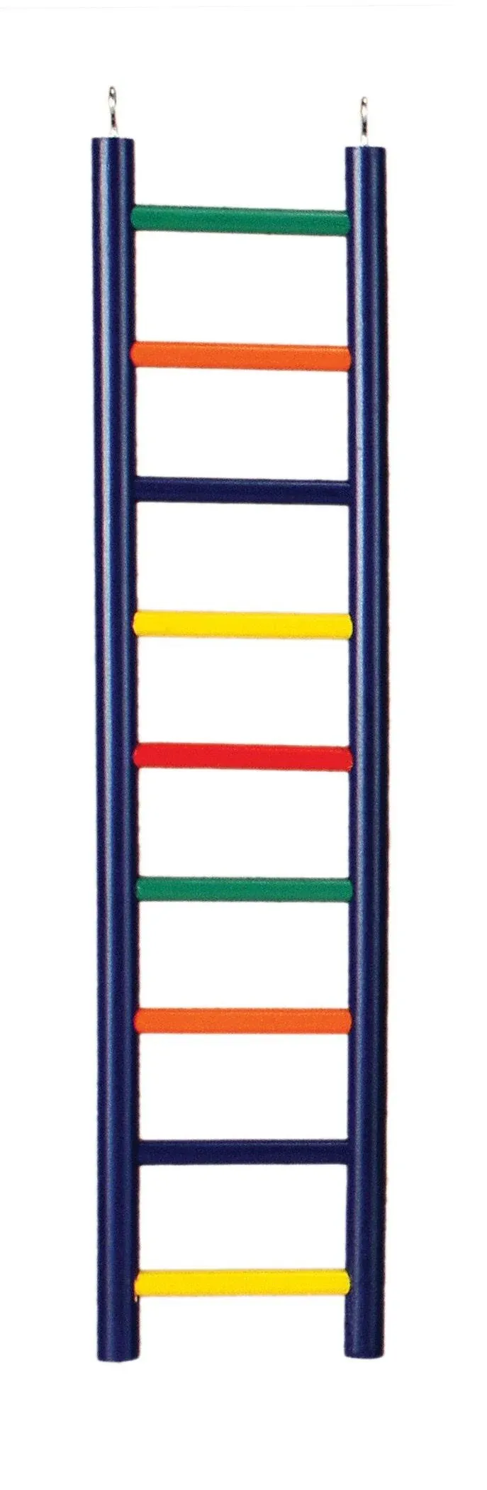 Prevue Carpenter Creations Hardwood Bird Ladder Assorted Colors - 9 Rung 18in. Long