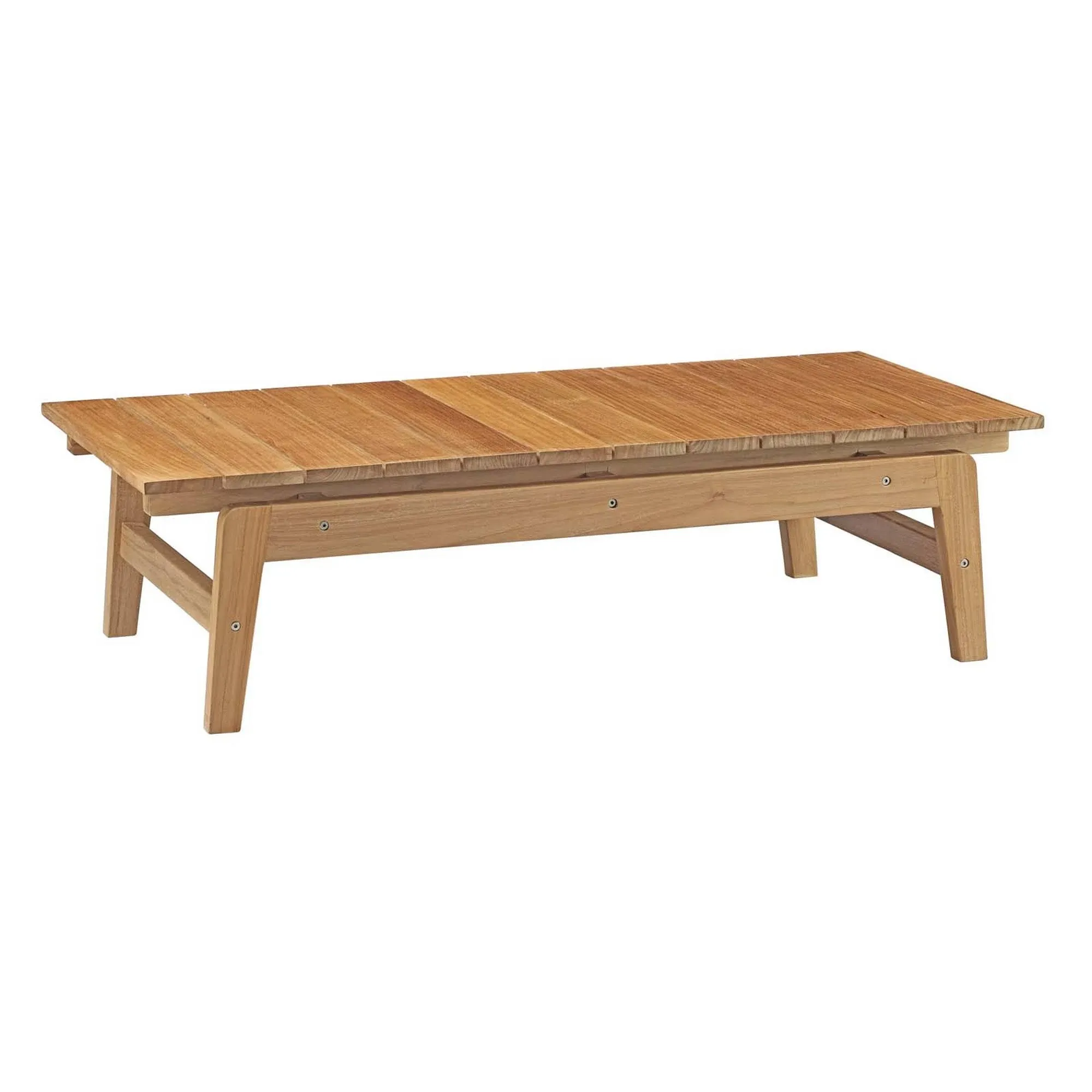 Modway Bayport Outdoor Patio Teak Coffee Table