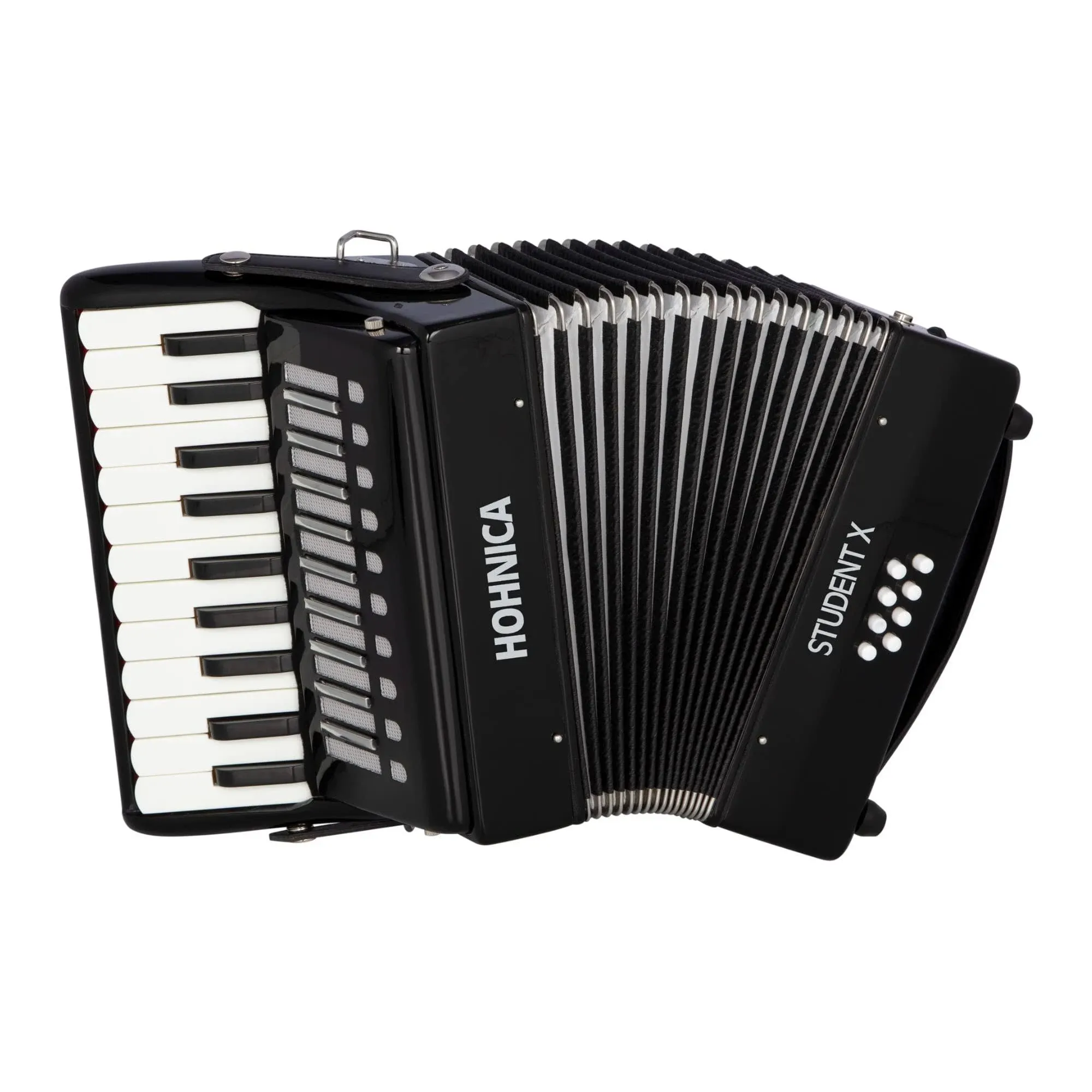 Hohnica by Hohner Student X 22 Key 8 Bass Chromatic Accordion w/Bag