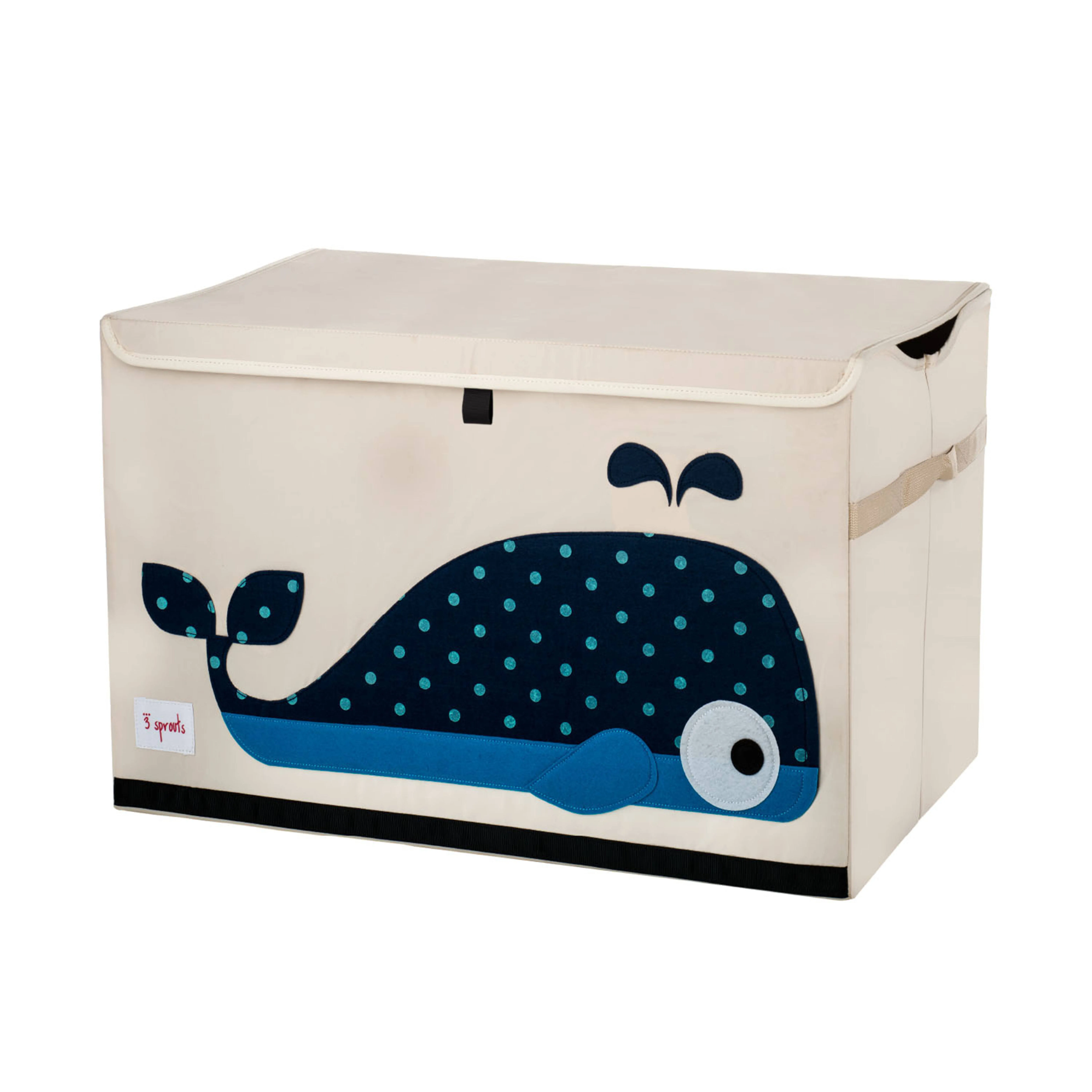 3 Sprouts Toy Chest - Whale