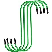 ARES 18060-4-Piece Green Brake Caliper Hanger Set - Rubber Tipped Hooks Easily Restrain Brake Calipers and Reduce Possible Damage to Brake HosesARES 18060-4-Piece Green Brake Caliper Hanger Set - Rubber Tipped Hooks Easily Restrain Brake Calipers and Red