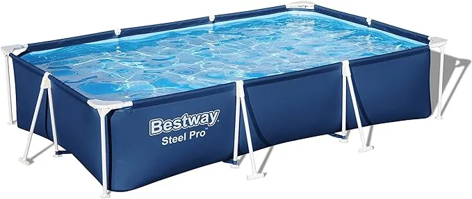 Bestway Deluxe Splash Frame Pool 118&#034;x79&#034;x26&#034; Above Ground