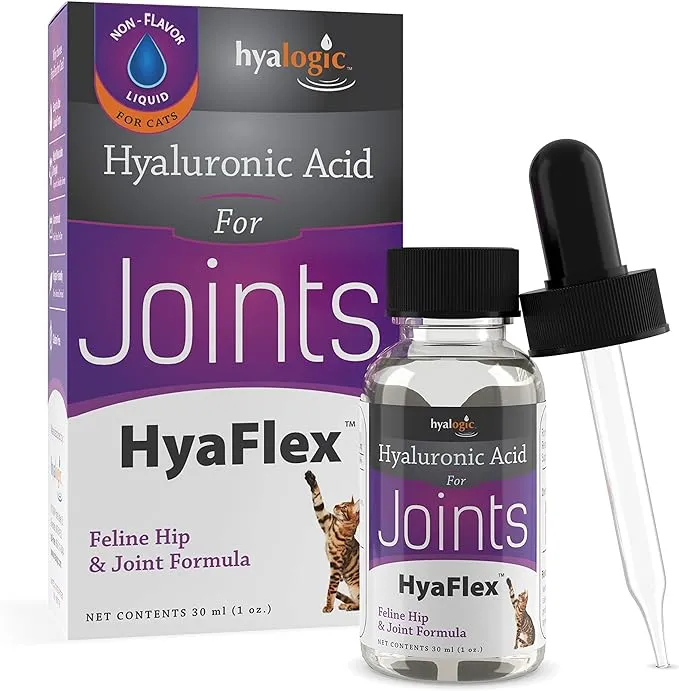 Hyalogic LLC, HyaFlex For Cats, Hyaluronic Acid For Joints, 1 oz (30 ml)