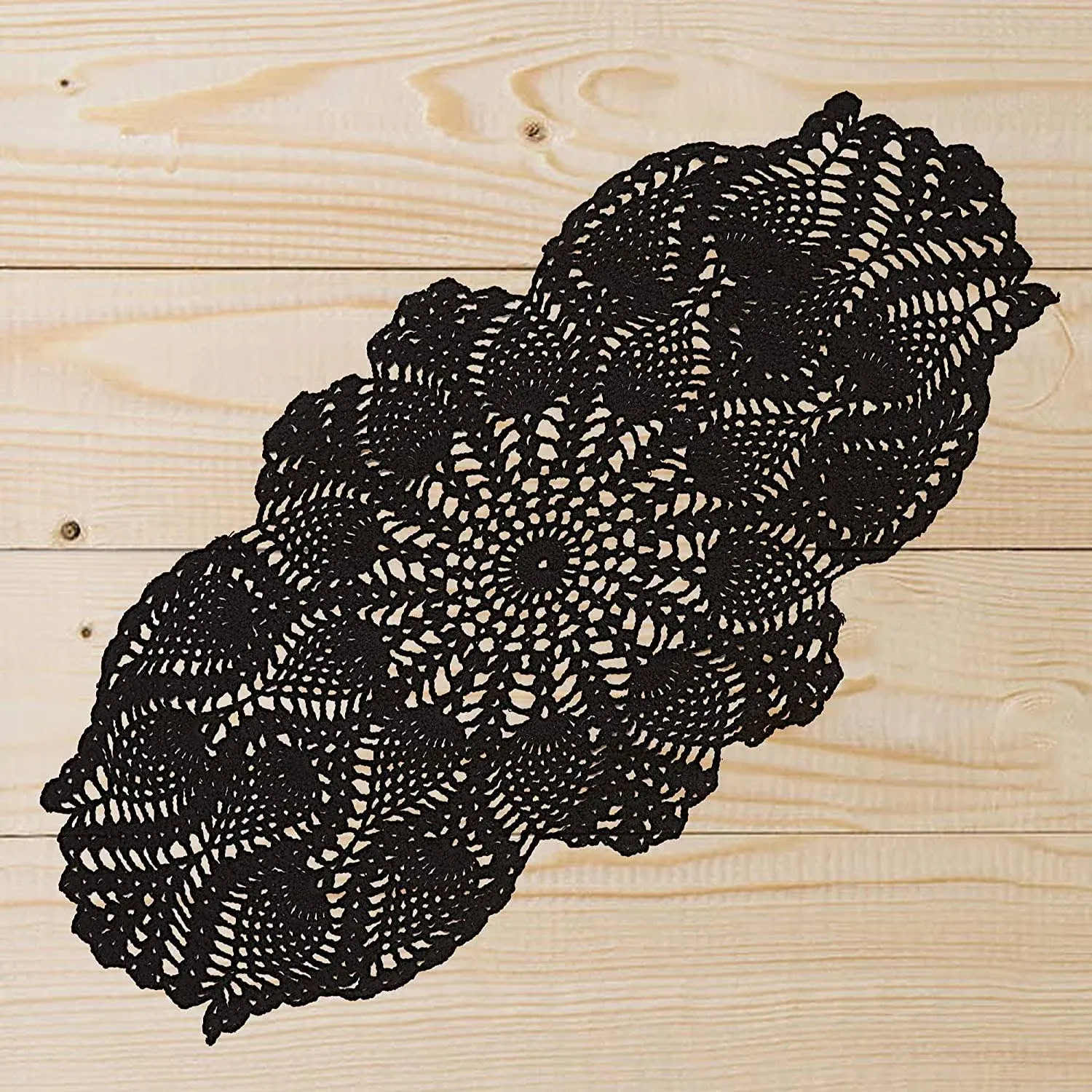 One Piece 23 X 12 Inch Oval Doilies Crochet For Dressers And End Tables Crafts D