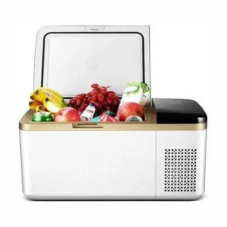 SUNOLAR Portable Travel Fridge 19-Quart, Stylish Mini-Refrigerator, Fridge ...