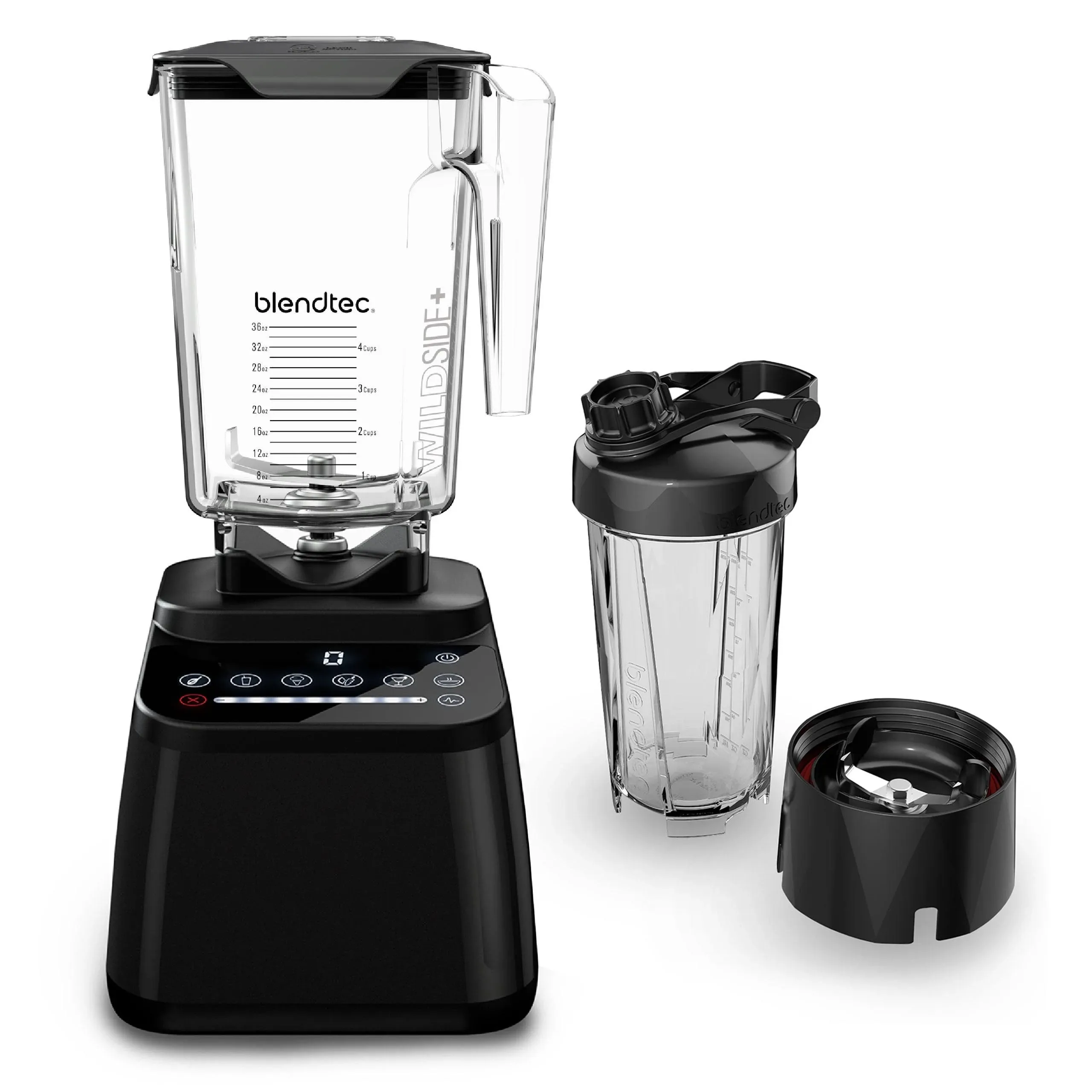 Blendtec DD28PA01A-A1AP1D8 Series Original Designer, 90 oz & 34 oz, Black Go Jar