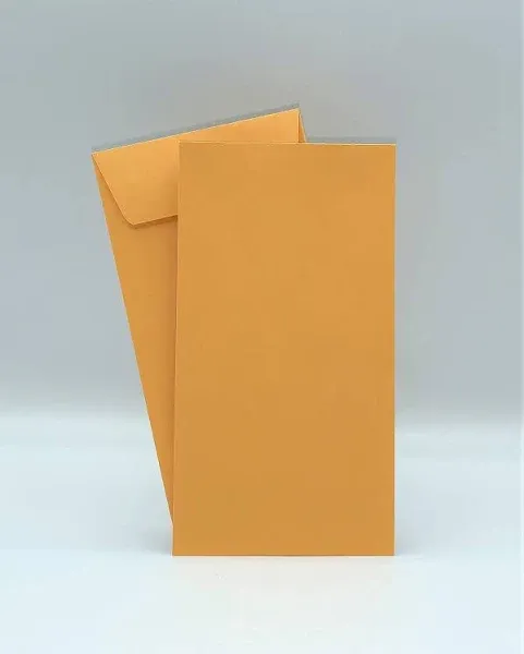 Minas Envelope #7 Coin Envelopes, 3-1/2" X 6-1/2", Kraft, 24lb., Gum Flap, 500/Box