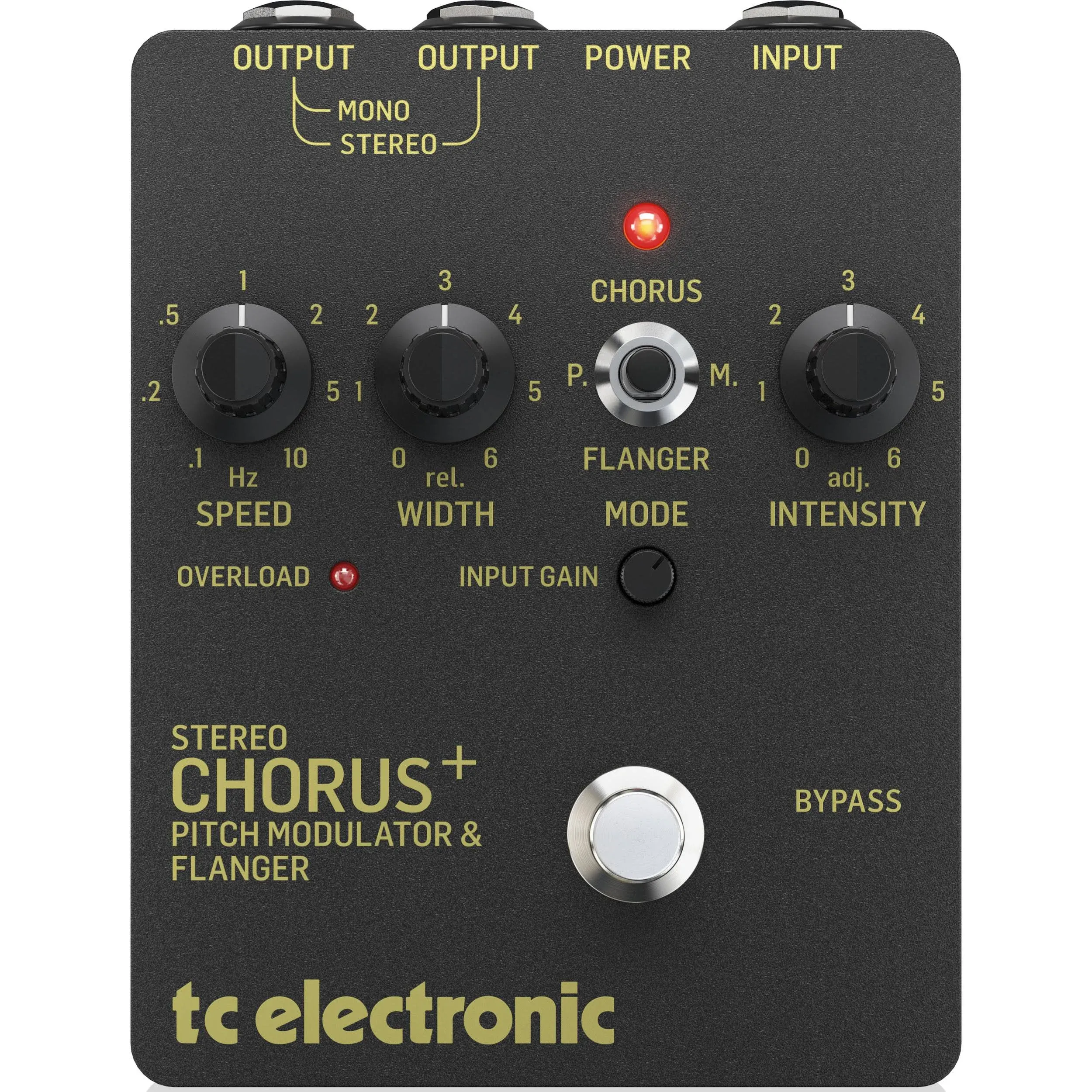 TC Electronic SCF Gold Stereo Chorus/Flanger - Modulations Effektgerät für Gitar