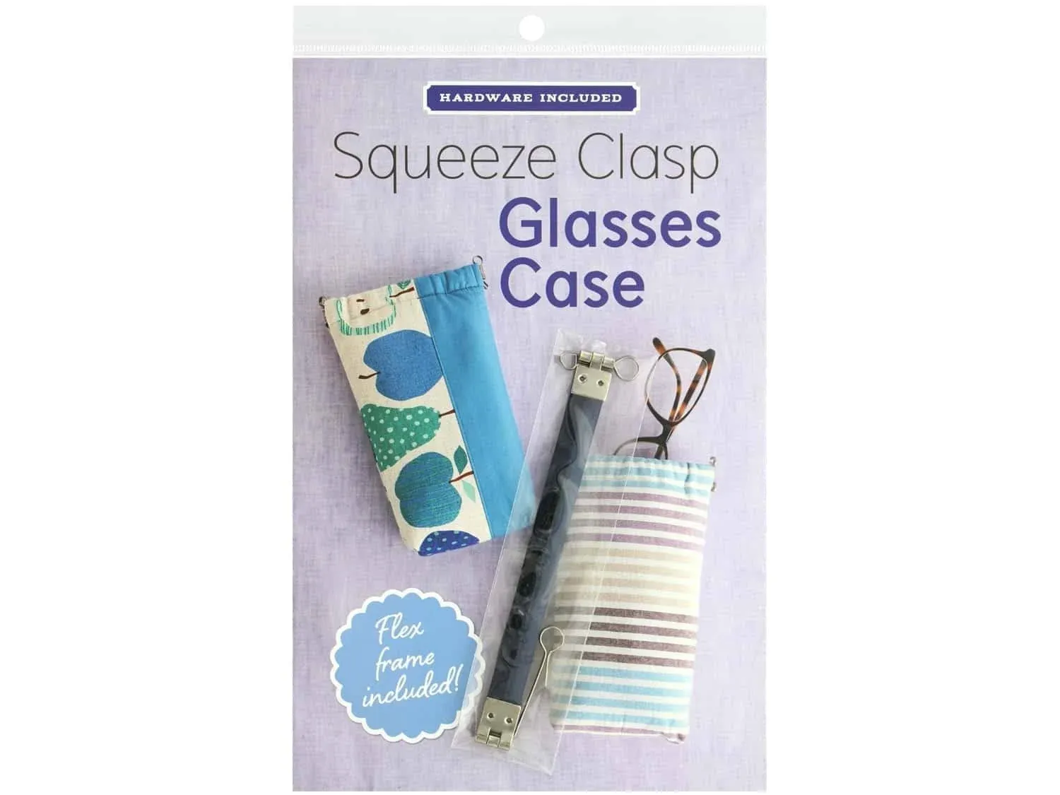 ZW2439 Squeeze Clasp Glasses Case Kit