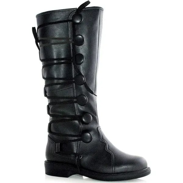 Ellie 1031 1&#034; Heel Renaissance Inspired Knee High Adult Men Shoes Boots 125/REN