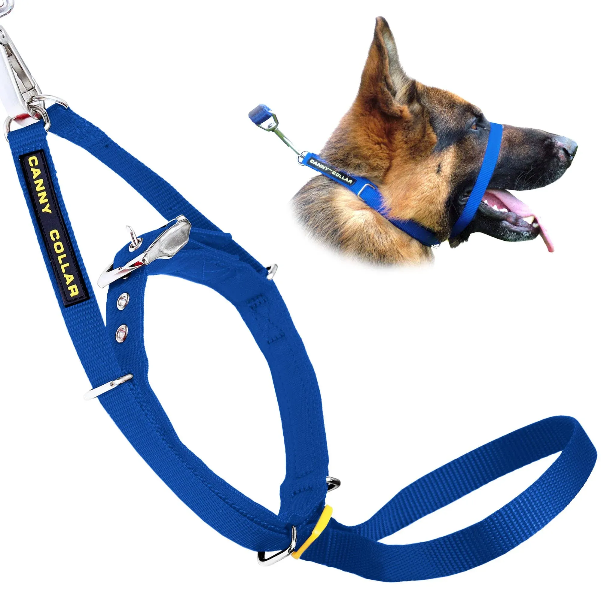 Canny Collar Dog Head Collar No Pull Leash Training Head Harness Easy to Fit Halter That Stops Pulling Comfortable & Calm Contro