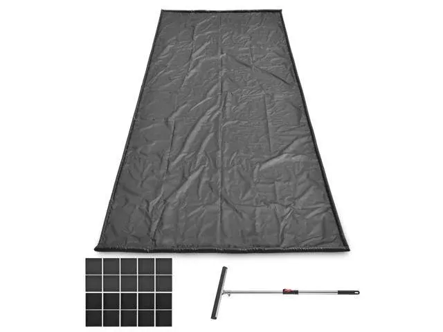 Containment Mat Garage Floor Mat for SUV Snow Mud Rain Compact Size 8\'6"x20\