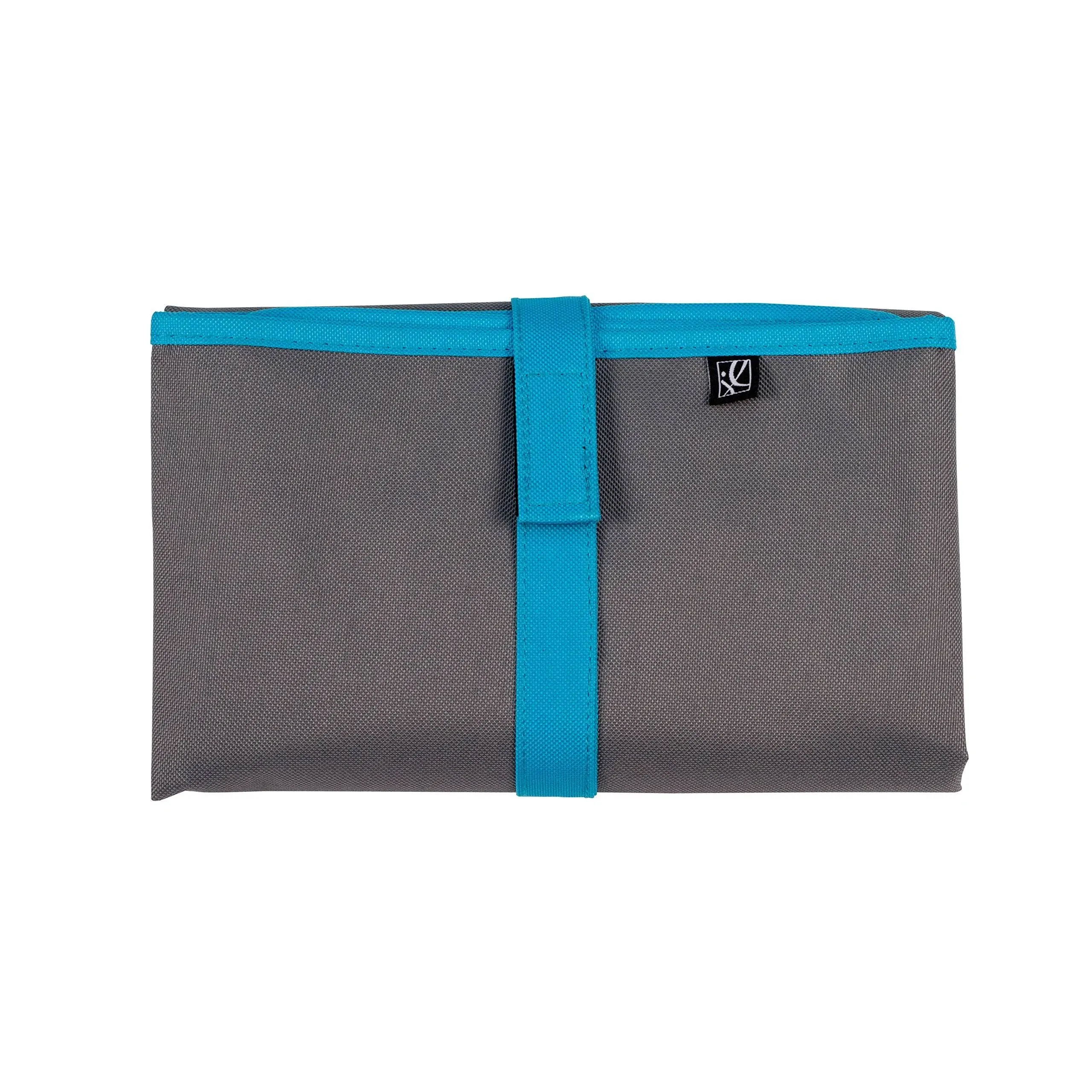 J L Childress Full Body Changing Pad - Grey/Teal