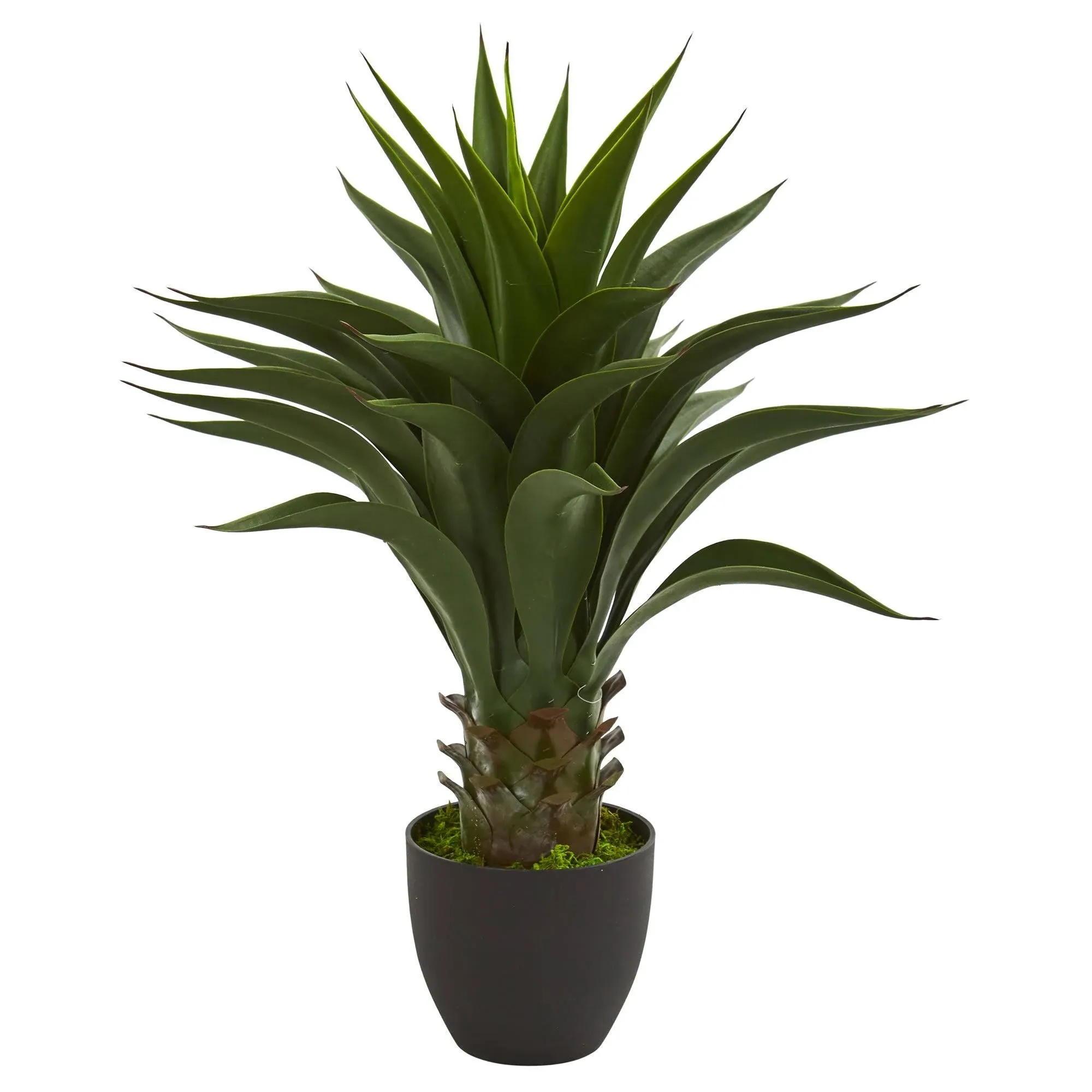 Nearly Natural 30” Agave Artificial Plant, Green