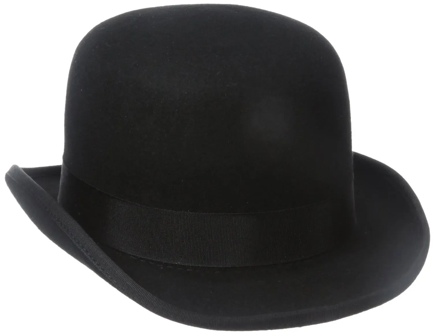 Stacy Adams Wool Felt Derby Hat: Size: XL Black