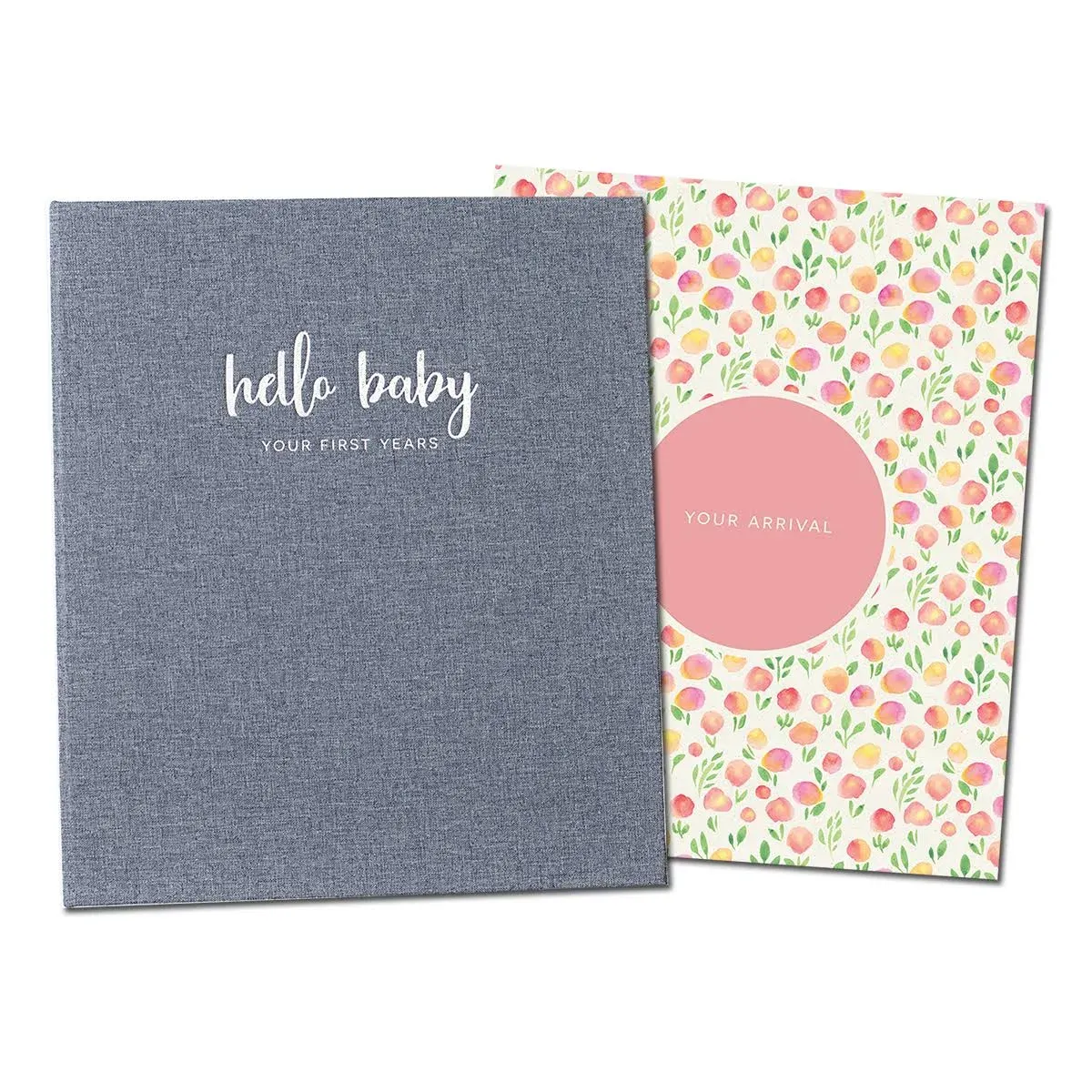 Baby Memory Book For Girls - Photo Keepsake to Record Milestones & Firsts