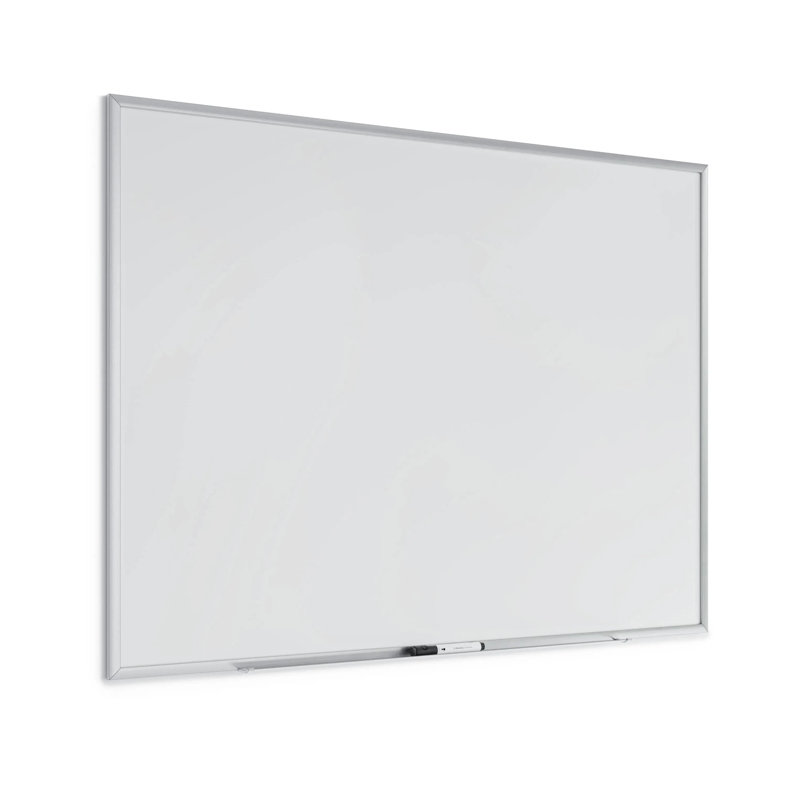 Magnetic Dry Erase Board 47 in. x 35 in. Silver Aluminum Frame