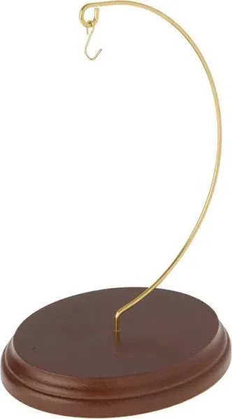 Bard&#039;s Fruitwood Ornament Stand, Medium, 6.5&#034; H x 4&#034; W x 3.375&#034; D