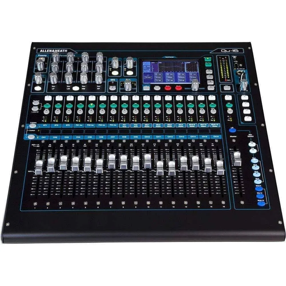 Allen & Heath QU-16C Chrome Edition 16-Channel Digital Mixer | Reverb