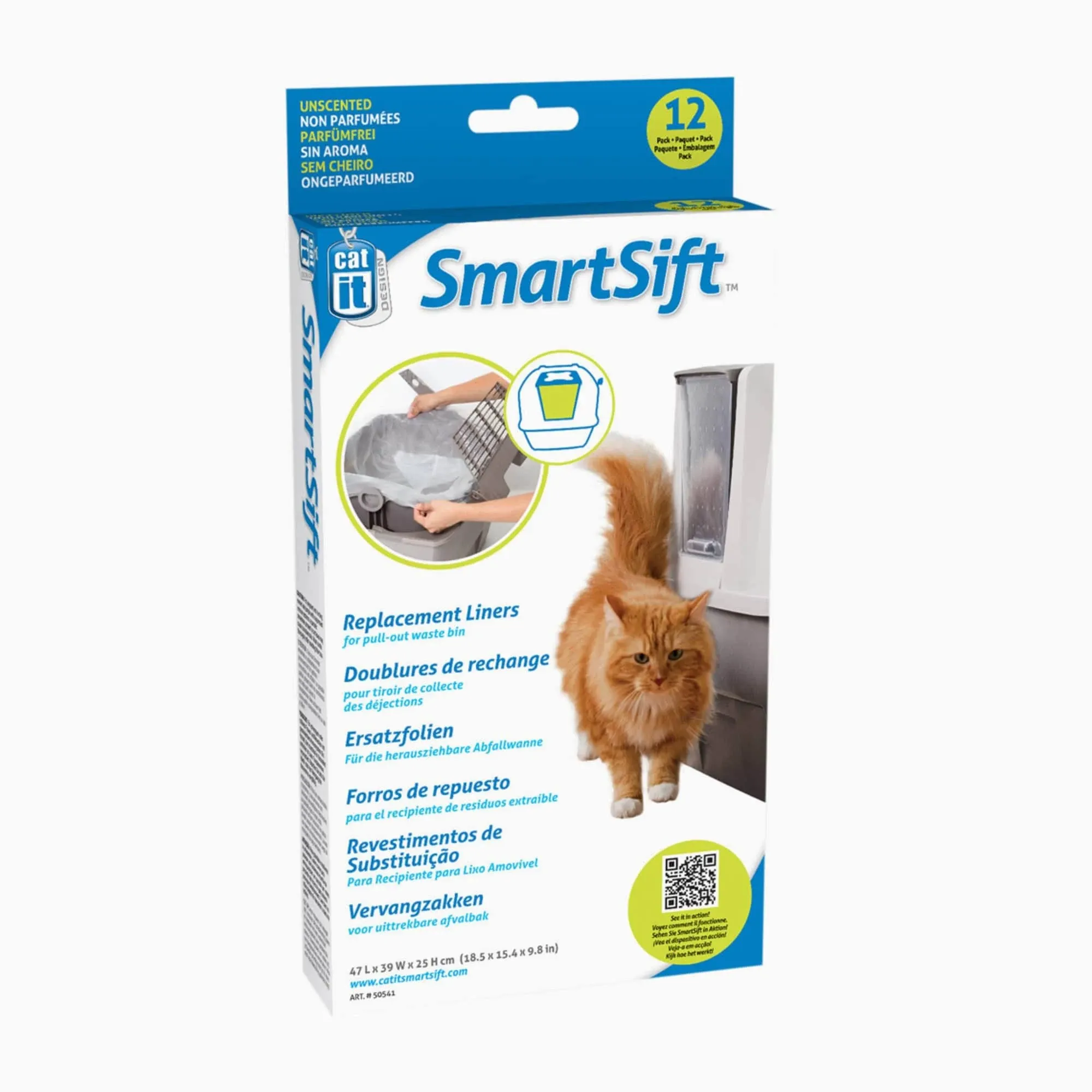 Catit Design Smartsift Replacement Liners for Cat Pan Base