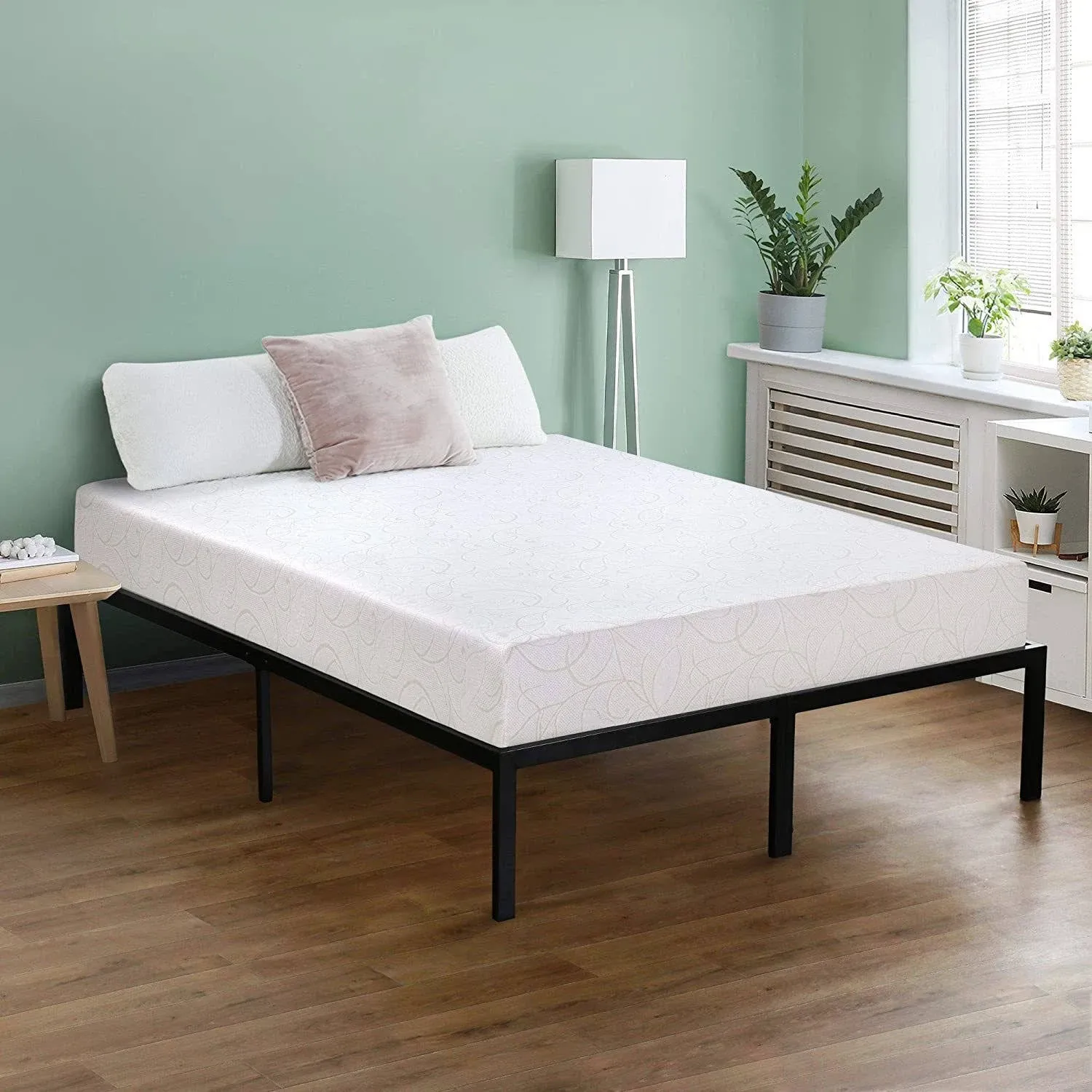 Olee Sleep Mattress, 9 Inch Deluxe Gel Memory Foam Mattress, Gel Infused For Comfort And Pressure Relief