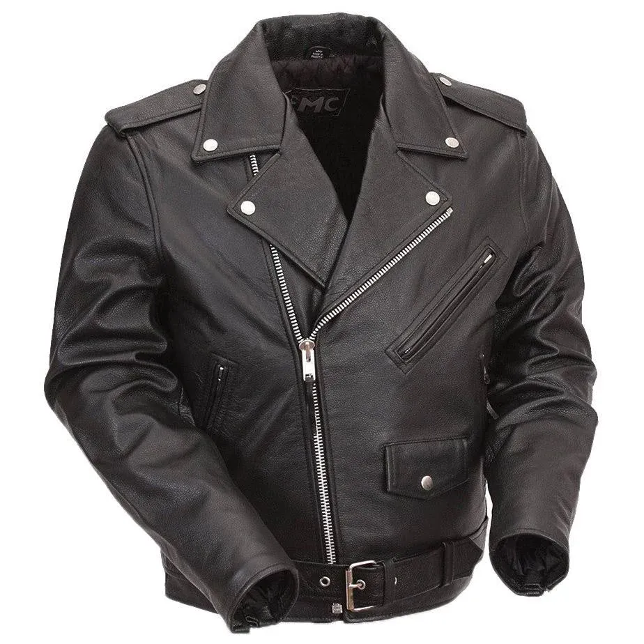 FANDOM Motorcycle Leather Jacket