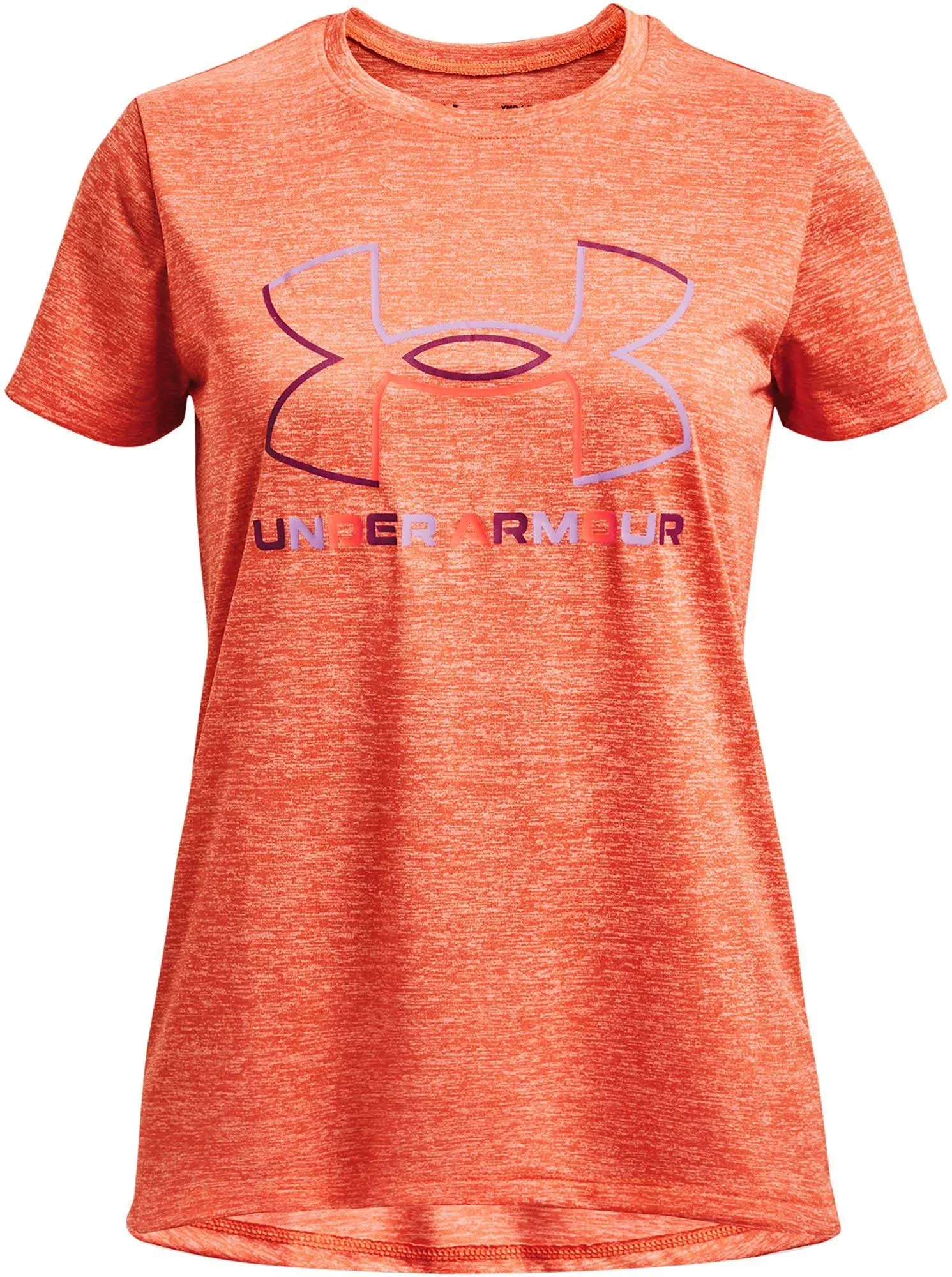 Under Armour Girls' Tech Big Logo Twist Short Sleeve T-Shirt