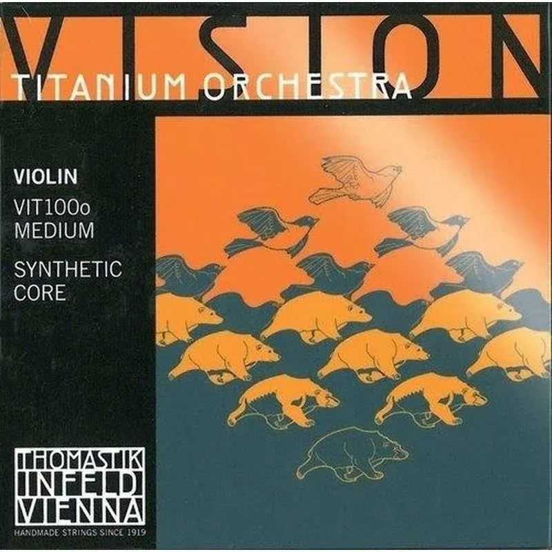 Vision Titanium Orchestra Violin String Set