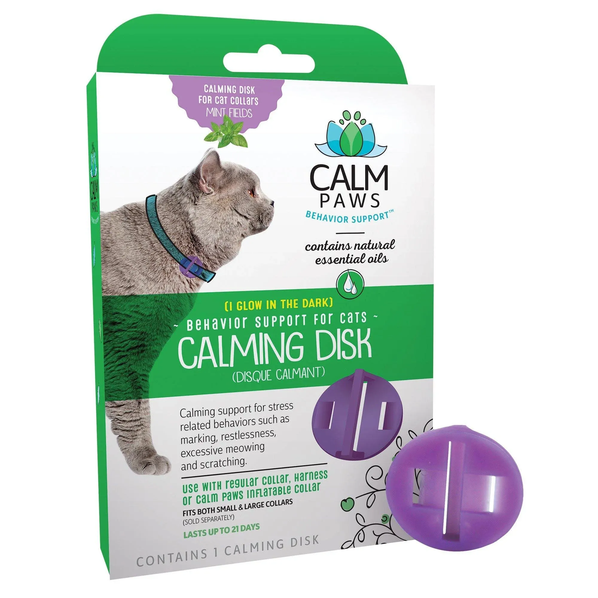 Calm Paws Calming Disk for Cat Collars