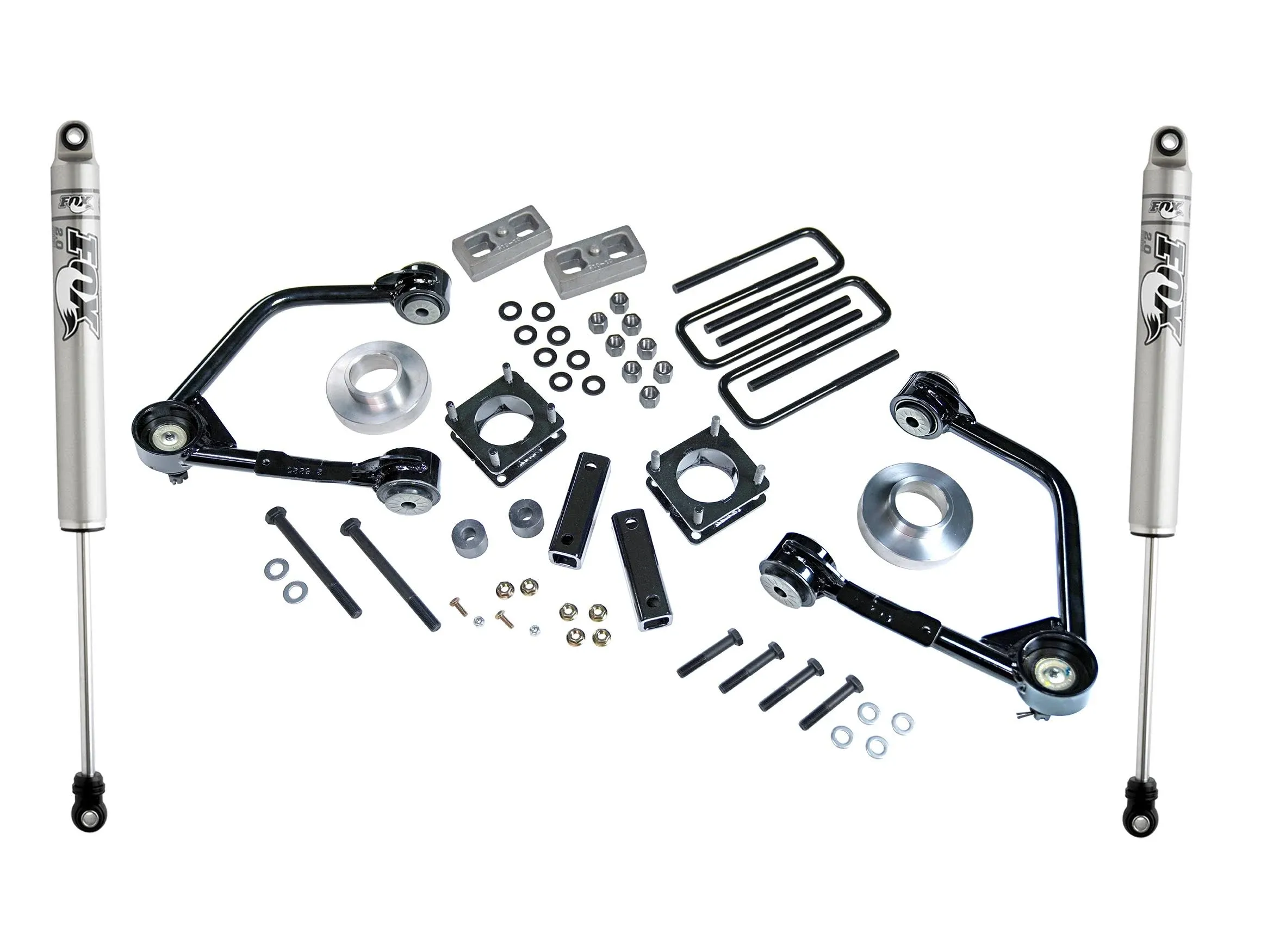 Superlift 3900B 3" Lift Kit - 19 (New Body)-22 Silv/Sierra1500 2/4WD w/BilShk(exc Trailboss/AT4)