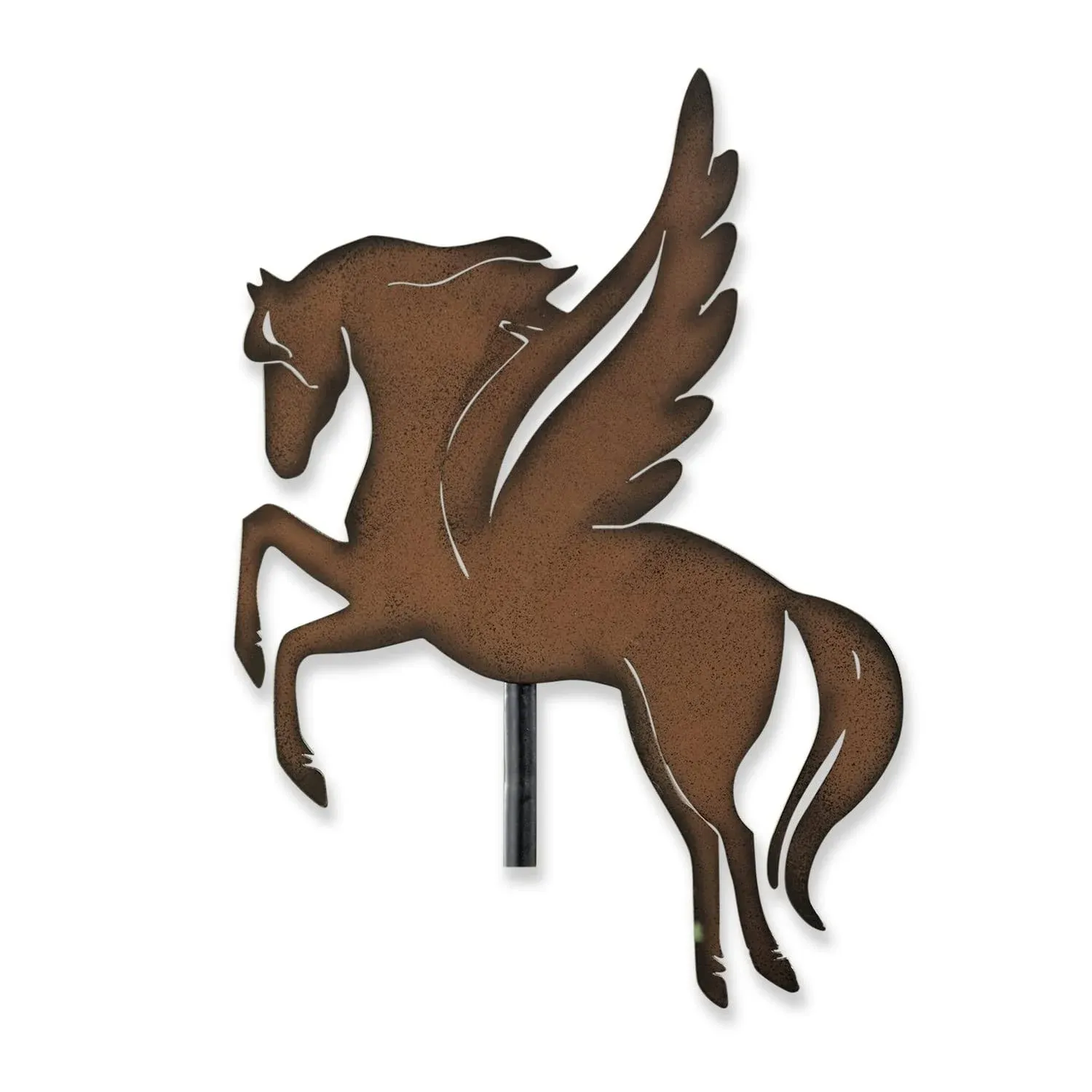 PGI Traders Pegasus Garden Stake | Weatherproof Metal | Decorative Horse ...