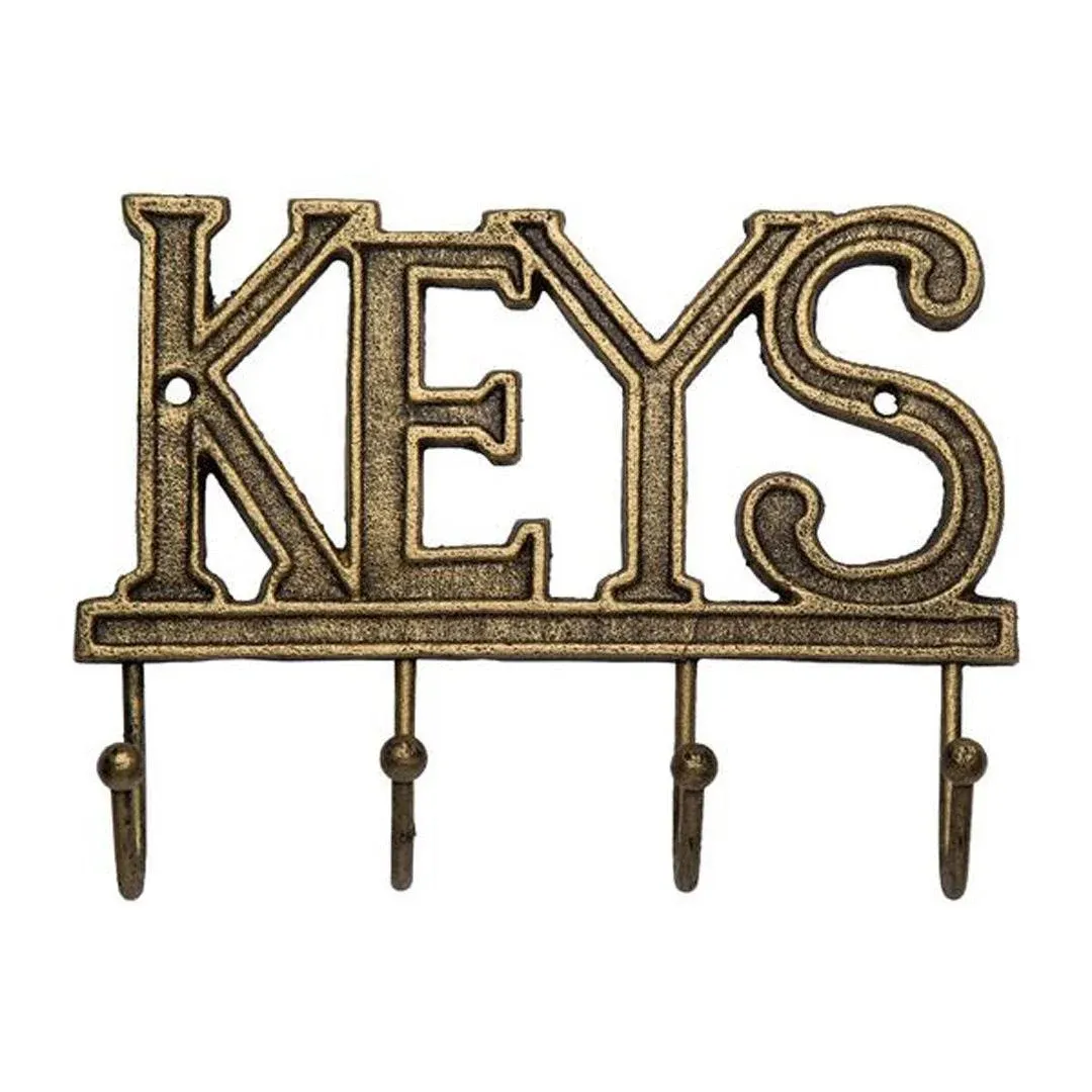 Comfify Key Holder for Wall “Keys Decorative Farmhouse Rustic Wall Mounted Ke...