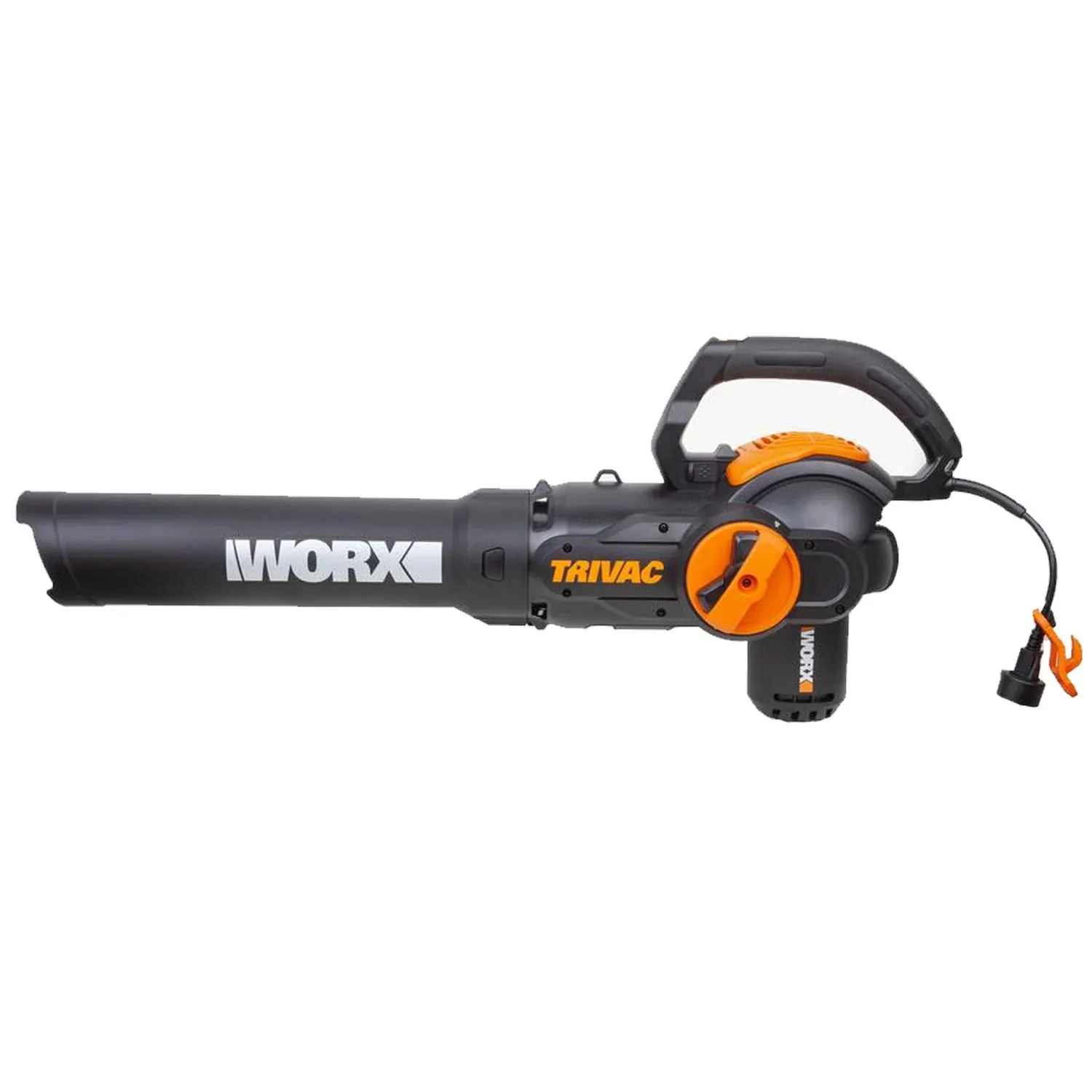 WORX Trivac 600-CFM 70-MPH Corded Electric Handheld Leaf Blower