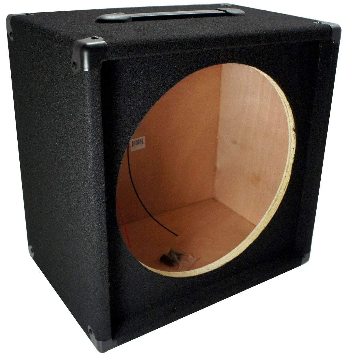 Electric Guitar 1x15 Empty 15" Speaker Carpet Cabinet Enclosure Box 1/4" Jack