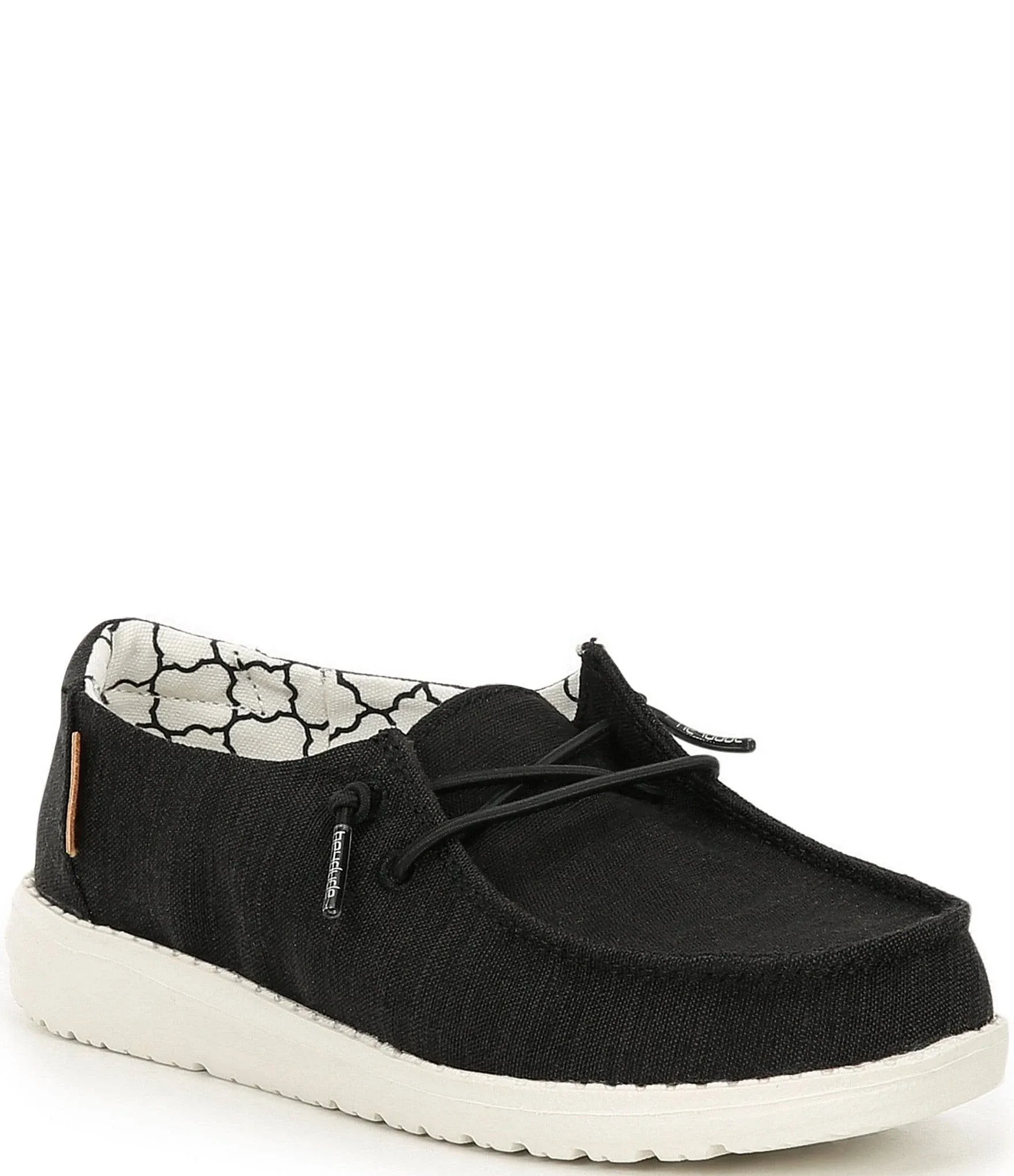 Hey Dude Wendy Youth Linen - Black