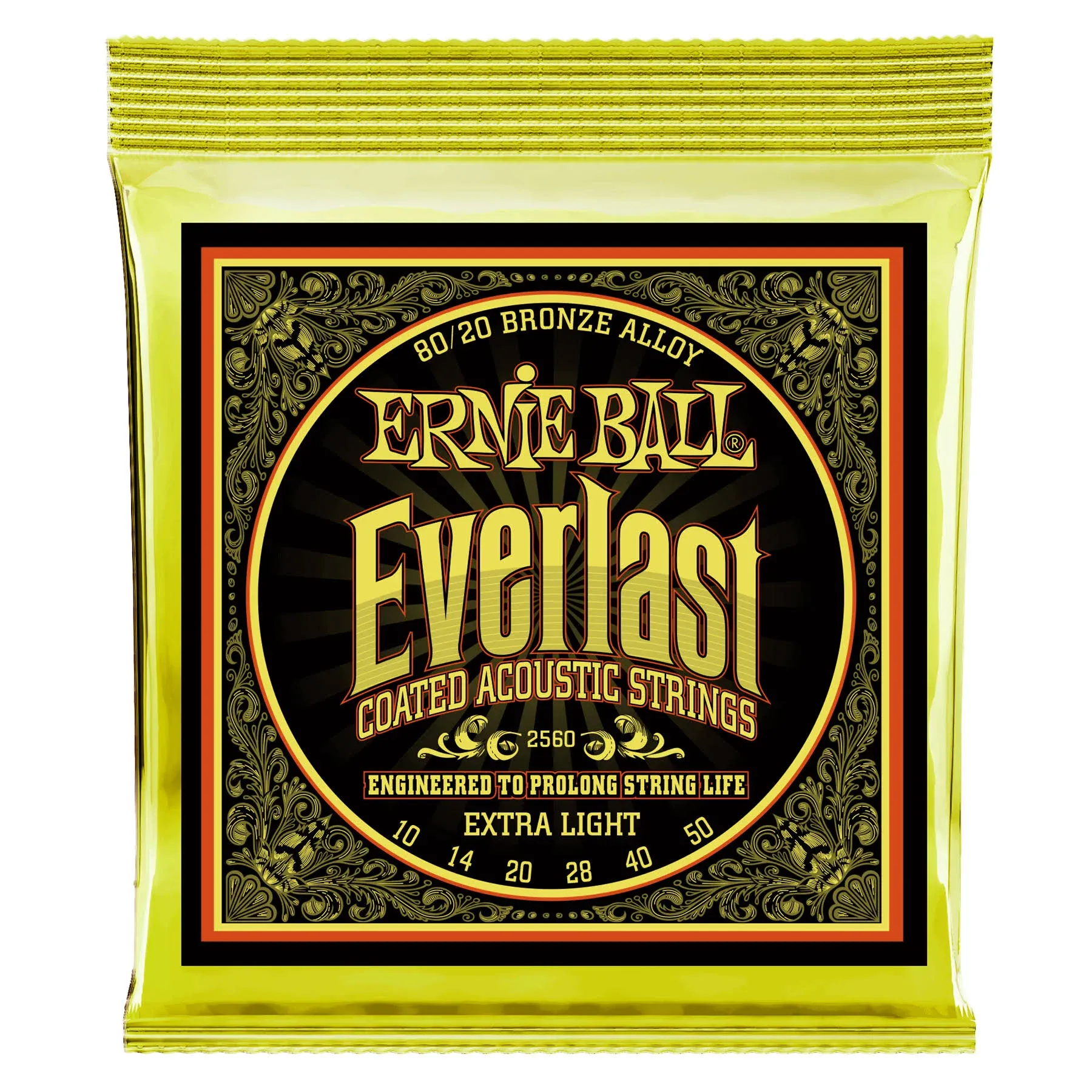 Ernie Ball A-Guit. Strings 10-50 Everlast Bronze, EB2560  favorable...