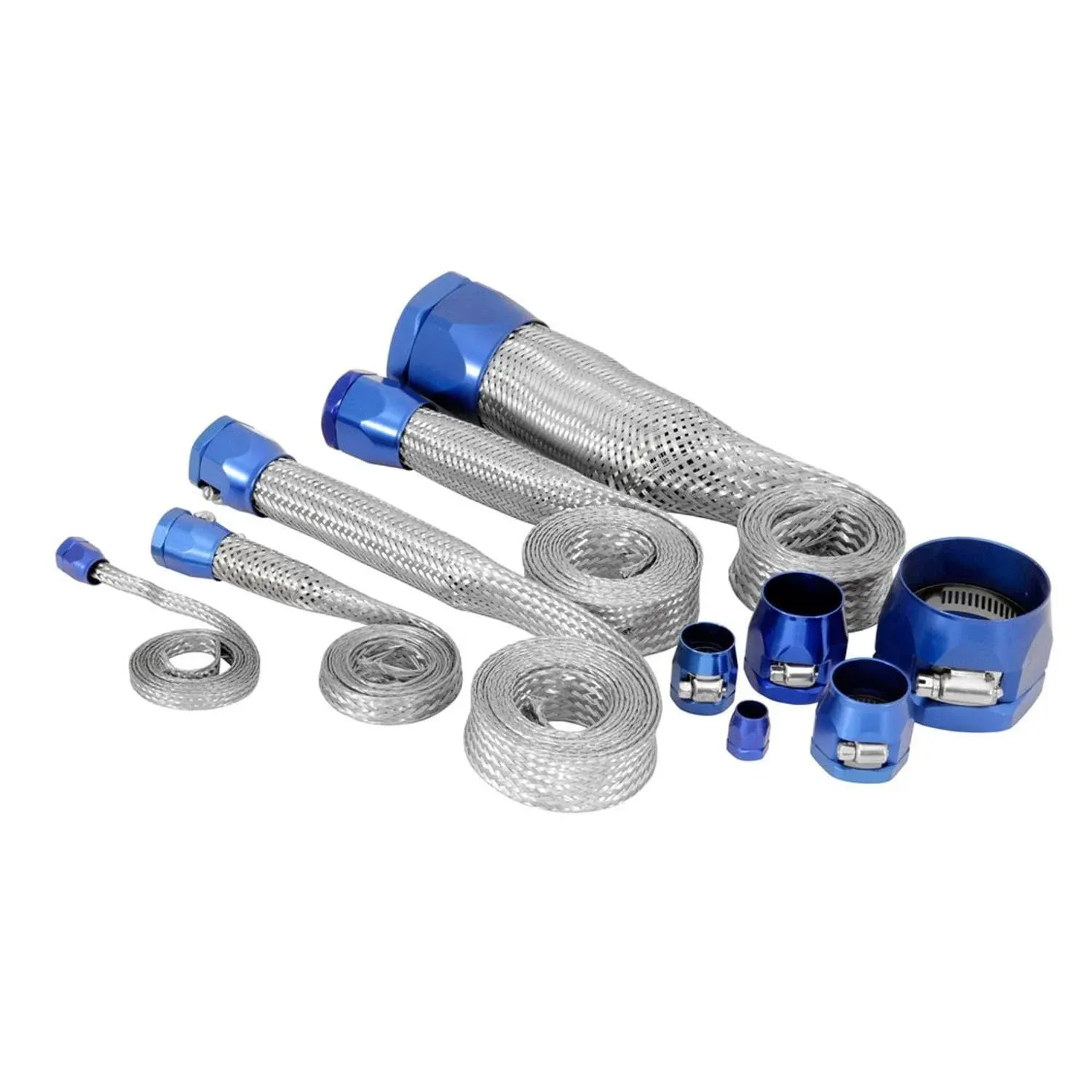 Spectre Performance 7496 Blue Stainless Steel Sleeving Kit