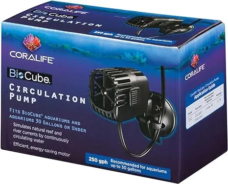 Coralife BioCube Circulation Pump - Black - 250 GPH