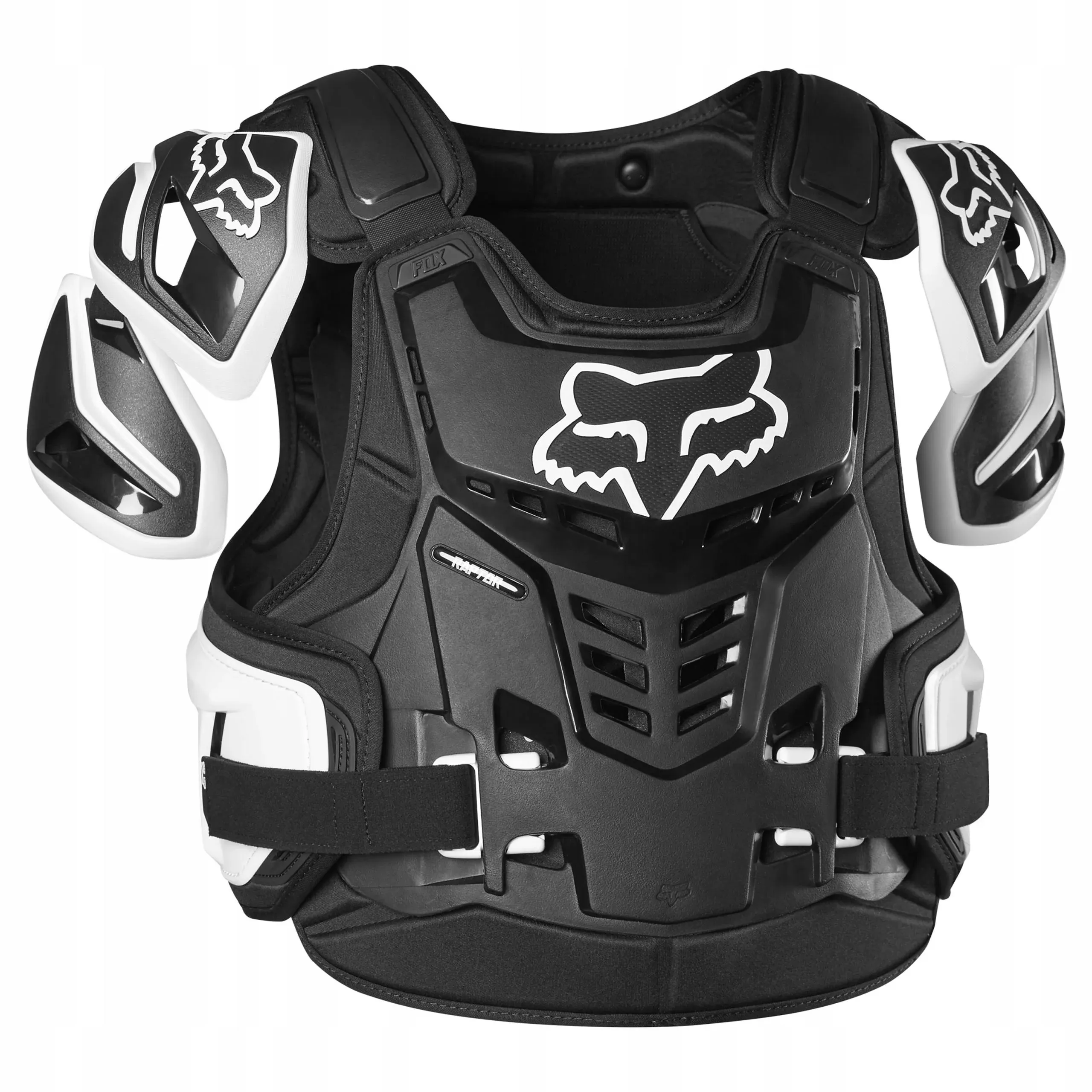 Fox Racing MX20 Raptor CE Mens Motocross Protective Vest - Black/White - Smal...