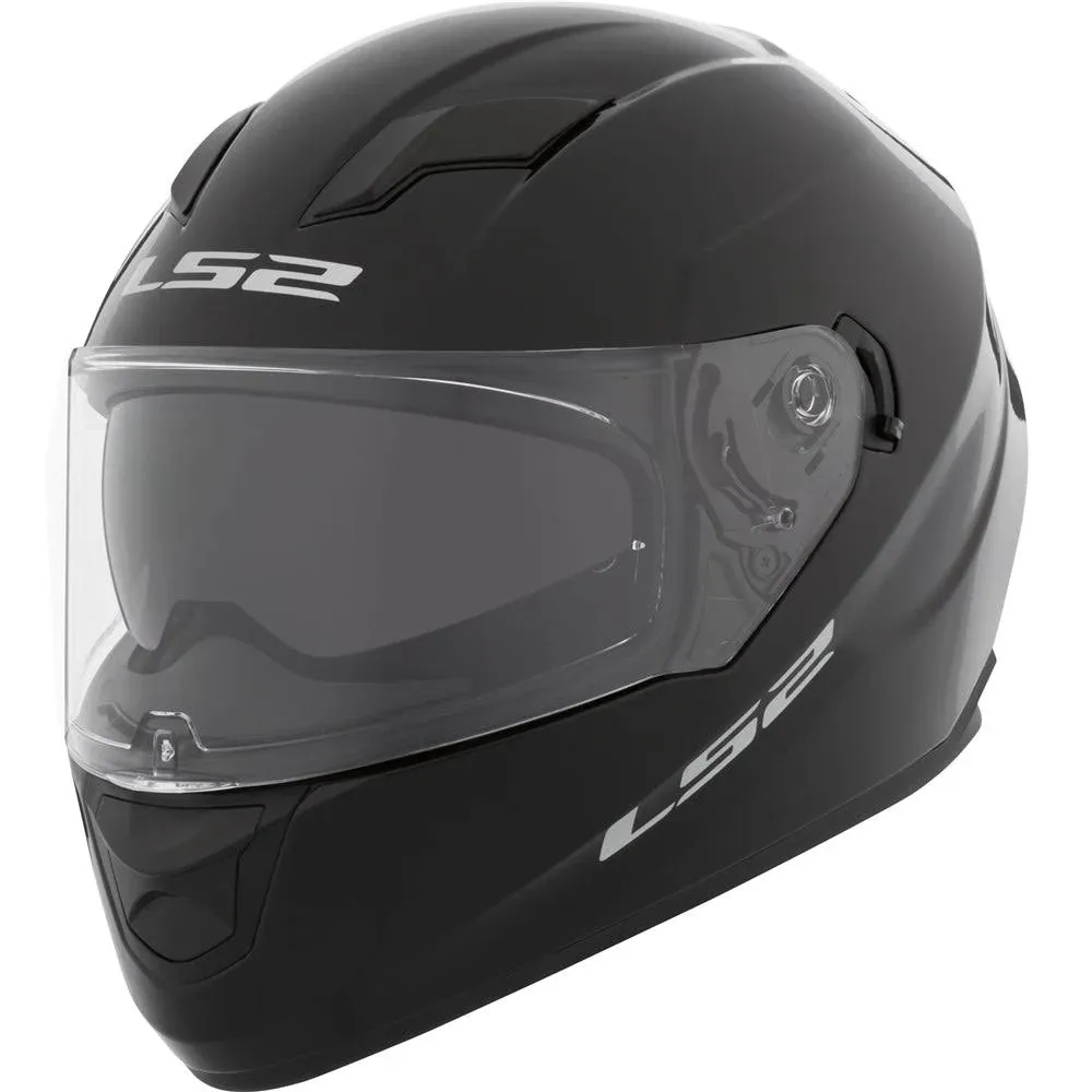 LS2 Stream Solid Gloss Black Helmet size X-Large