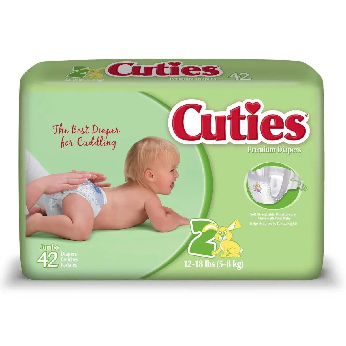 Cuties Baby Diaper Size