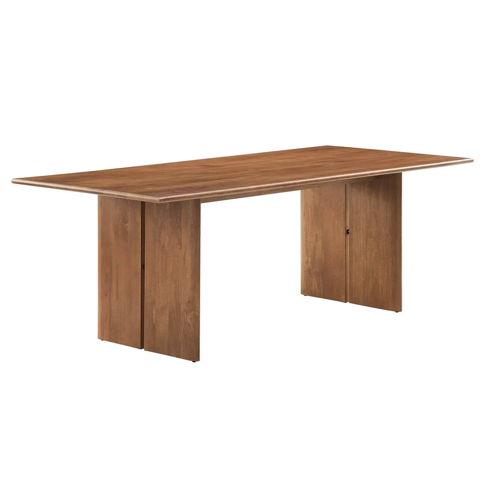 Amistad 86" Wood Dining Table - Walnut - Transitional - Dining Tables - by First of a Kind USA Inc | Houzz