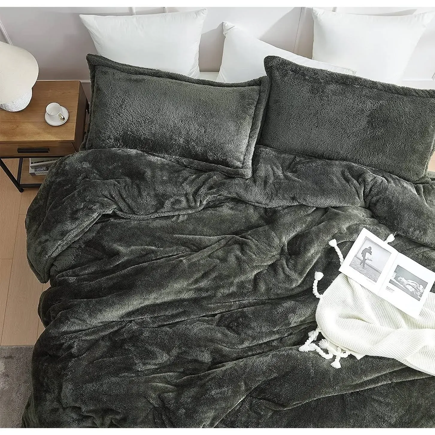 Byourbed Coma Inducer Oversized King Comforter - The Original Plush - Dark Forest